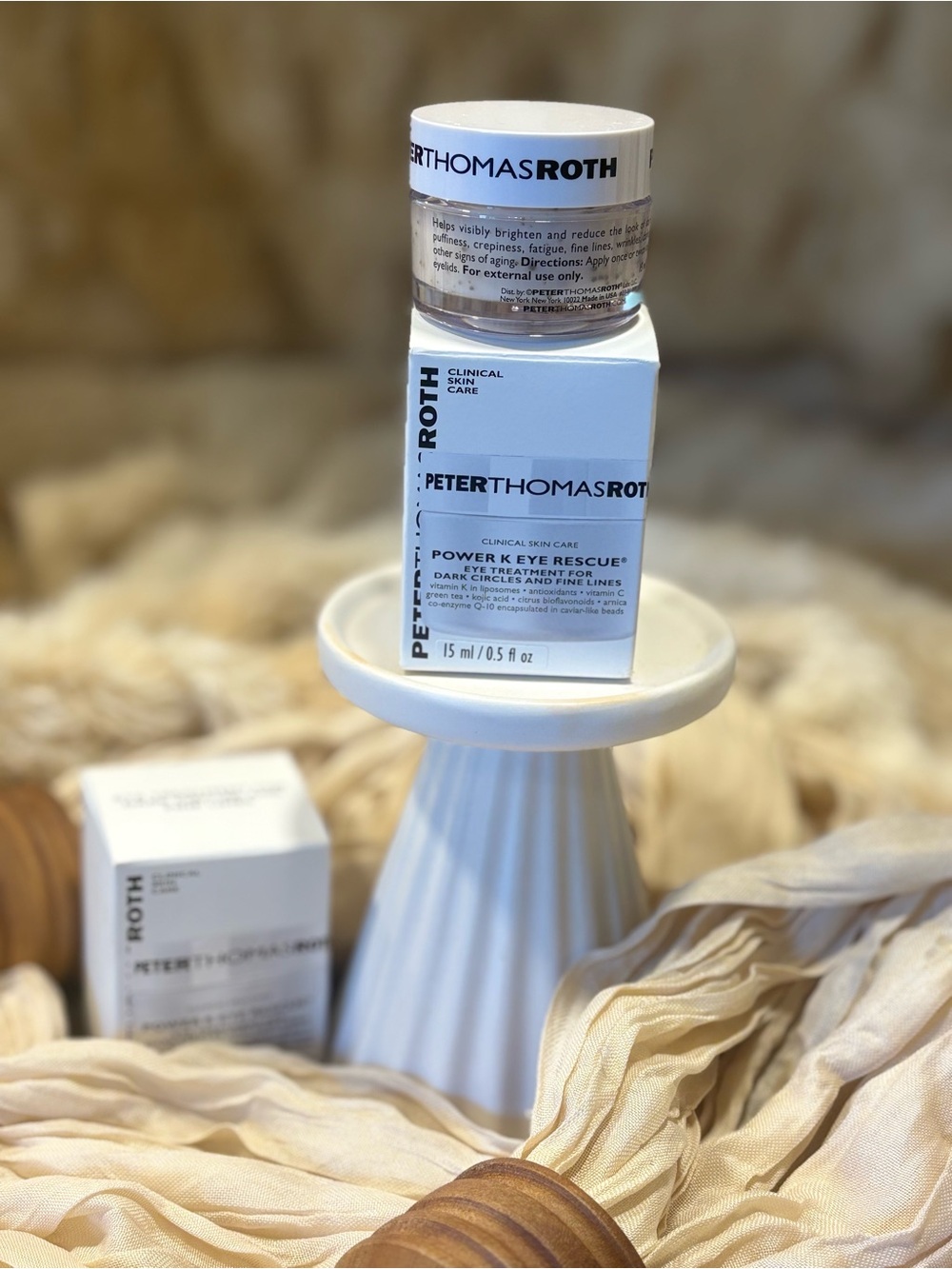 Peter Thomas Roth Power K Eye Rescue Eye Cream .5oz | mL NIB - Picture 4 of 4